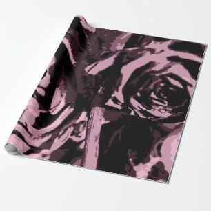 Papier Cadeau Juste quelques Roses
