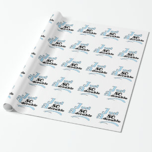 Papier Cadeau Juste si adorable