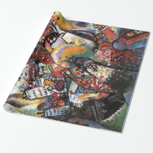 Papier Cadeau Kandinsky Moscou I Abstrait oeuvre d'art