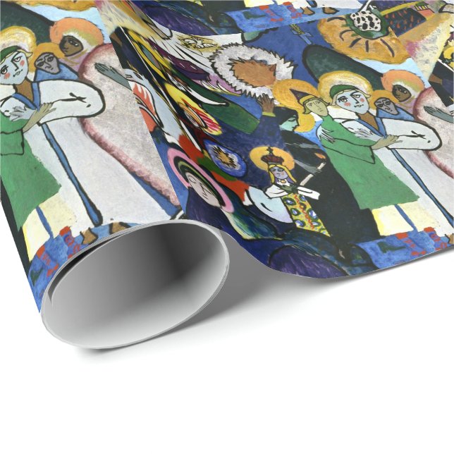 Papier Cadeau Kandinsky - Tous les Saints Ier (Coin rond)