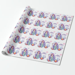 Papier Cadeau Kawaii Mermaid