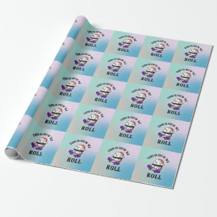 Papier Cadeau Kawaii Sushi skateboard