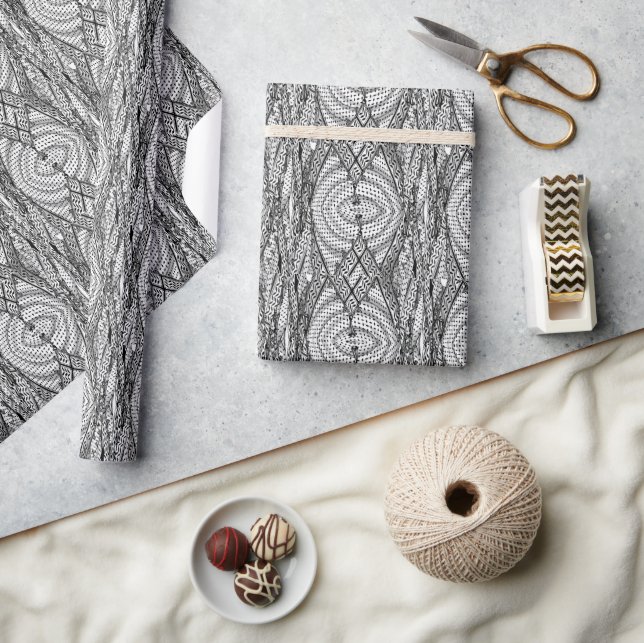 Papier Cadeau Keffiyeh Écharpe palestinienne tissu traditionnel (Artisanat)