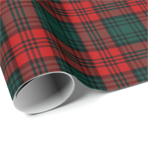 Papier Cadeau Kerr Clan Tartan