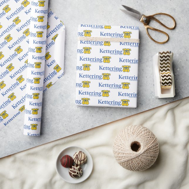 Papier Cadeau Kettering University Bulldogs (Artisanat)