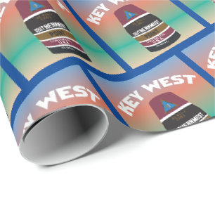 Papier Cadeau Key West Florida Point le plus au sud