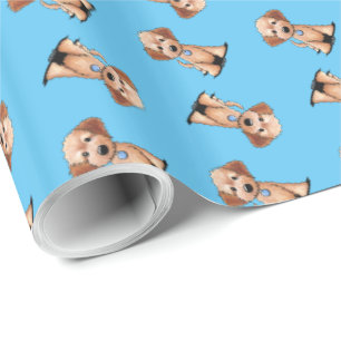 Papier Cadeau KiniArt Goldendoodle