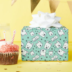 Papier Cadeau KiniArt Westie Lover