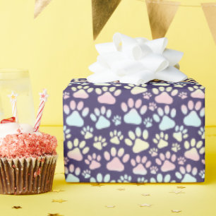 Papier Cadeau Kitten Empreintes de pattes