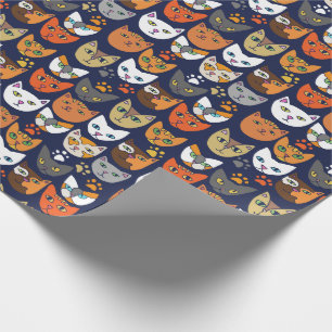 Papier Cadeau Kitty Chats Quotidien Caturday