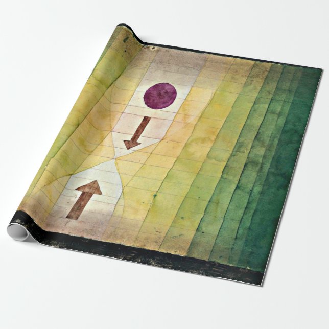 Papier Cadeau Klee - Avant le blitz (Déroulé)