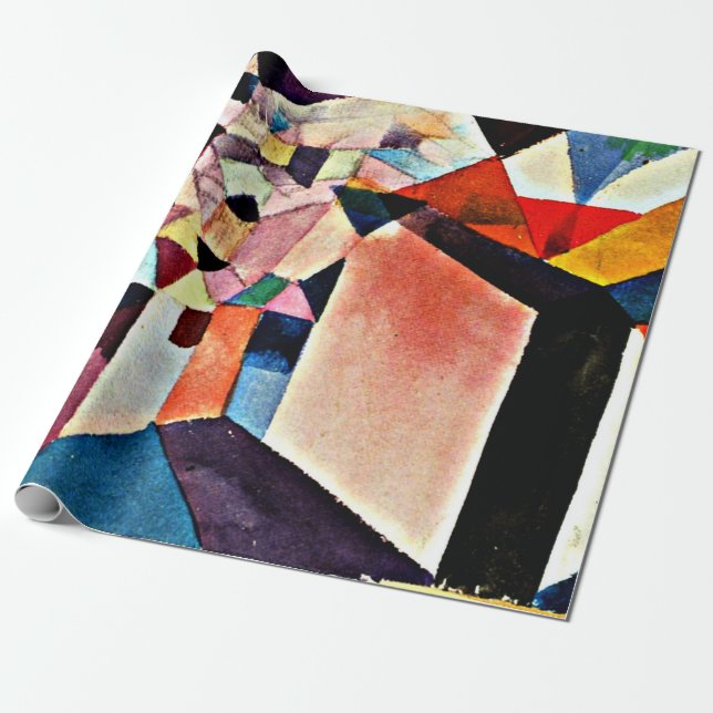 Papier Cadeau Klee - La vision d'une ville (Déroulé)