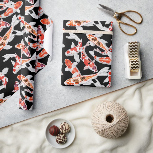 Papier Cadeau Koi (Artisanat)