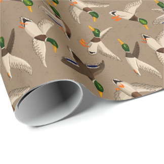 Papier Cadeau Kraft cadeau Mallards