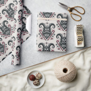 Papier Cadeau Krampus