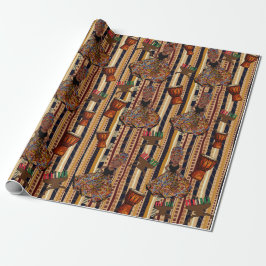 Papier Cadeau Kwanza, Kente, Enveloppement de cadeaux