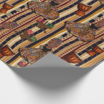 Kwanza, Kente, Enveloppement de cadeaux