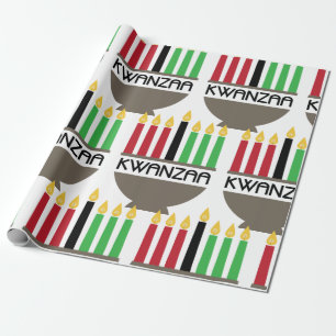Papier Cadeau Kwanzaa