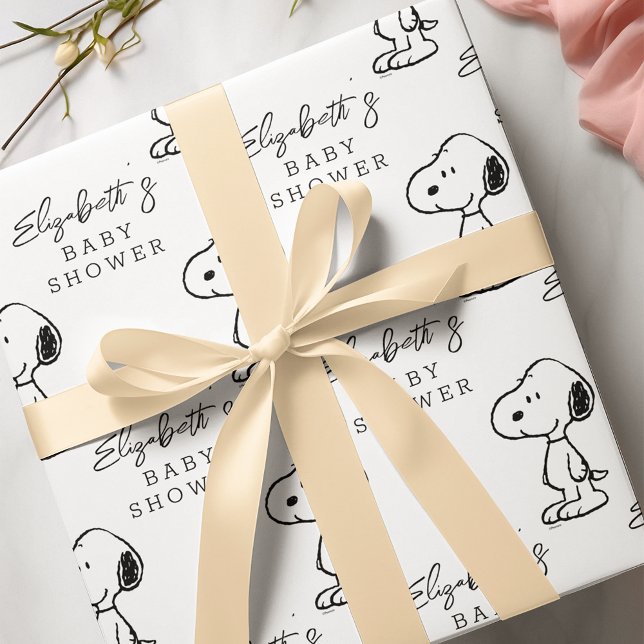 Papier Cadeau La Bande D'Arachides | BABY SHOWER (Wrapped gift)
