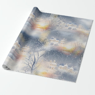 Papier Cadeau La chaleur du soleil en hiver