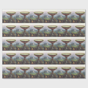 Papier Cadeau La coupe du Titan par Thomas Cole