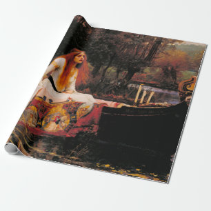 Papier Cadeau La Dame de Shalott John William Waterhouse