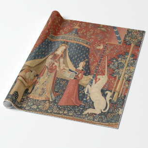 Papier Cadeau La Dame Et La Licorne