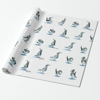 Papier Cadeau La Danse du papier d'enveloppement de la boobie pi