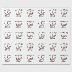 Papier Cadeau La démocratie n'a pas le statut de reine Librety U