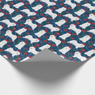 Papier Cadeau La florale de Noël