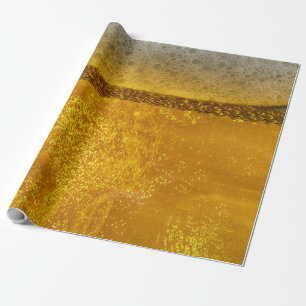 Papier Cadeau La galaxie de la bière, une mousse céleste pour 