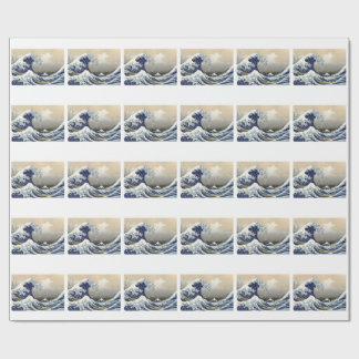 Papier Cadeau La Grande Vague de Kanagawa de Hokusai (1760-1849)
