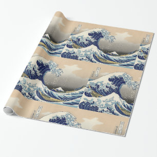 Papier Cadeau La Grande Vague de Kanagawa Hokusai