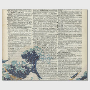 Papier Cadeau La grande vague outre de Kanagawa
