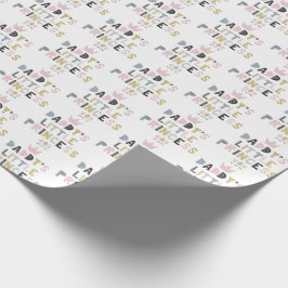 Papier Cadeau La petite princesse de papa