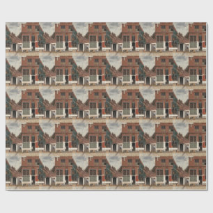 Papier Cadeau La Petite Rue de Johannes Vermeer