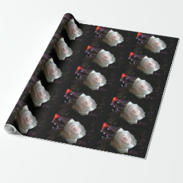 Papier Cadeau La Rose Blanche