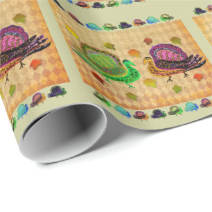 Papier Cadeau La Turquie en automne