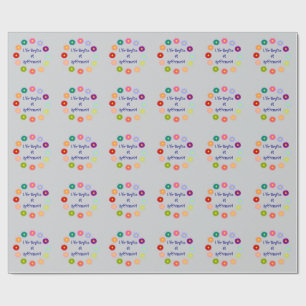 Papier Cadeau La vie commence à la retraite
