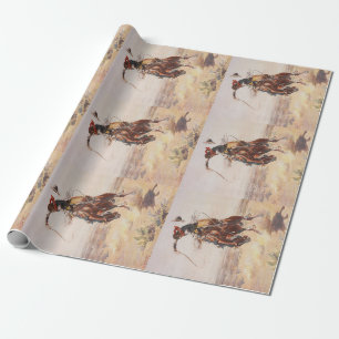 Papier Cadeau La vie de cowboy de PIÈCE EN T