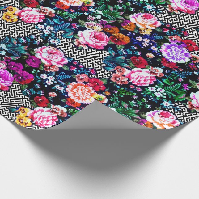 Papier Cadeau Labyrinthe de chasuble (Coin)