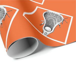 Papier cadeau Lacrosse Orange