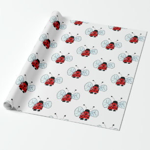 Papier Cadeau Ladybird