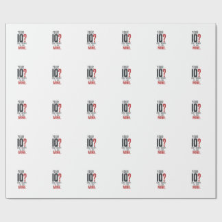 PAPIER CADEAU LAISSEZ-MOI PENSER