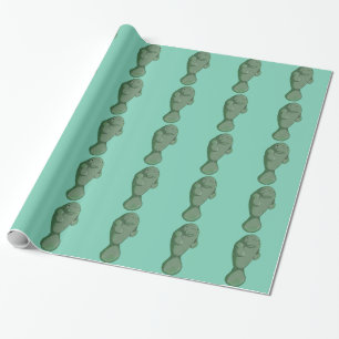 Papier Cadeau Lamantin