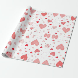 Papier Cadeau "L'amour dans tous les domaines : La Saint Valenti