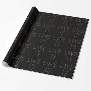Papier Cadeau L'amour est