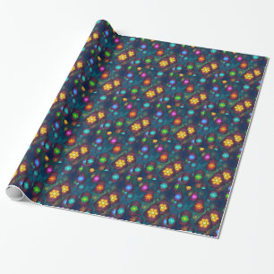Papier Cadeau Lanternes arabes Design moyen-oriental