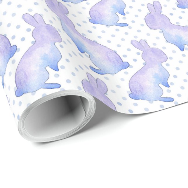 Papier Cadeau Lapin (Coin rond)