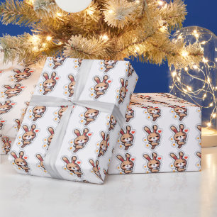 Papier Cadeau Lapin